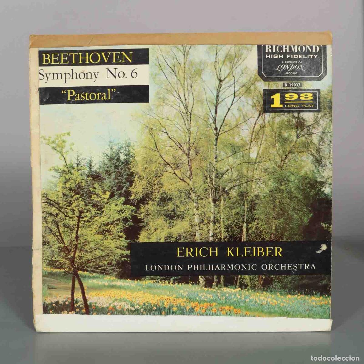 Discos de vinilo: LP. Beethoven Symphony No. 6 Pastoral - Erich Kleiber, London Philharmonic Orchestra