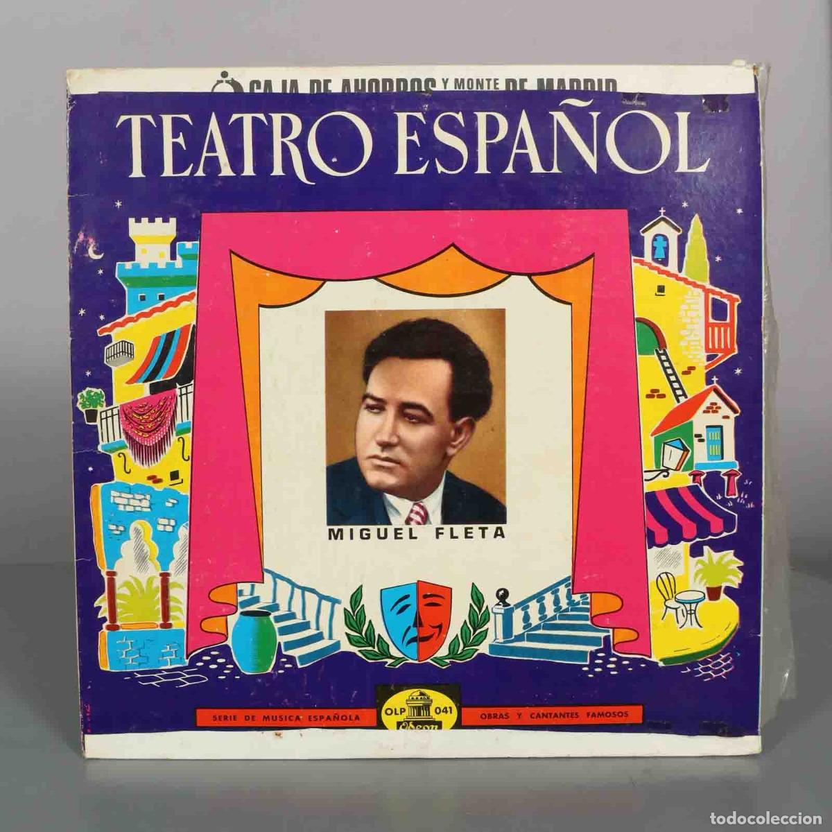 Discos de vinilo: LP. Teatro Espa&ntilde;ol - Miguel Fleta