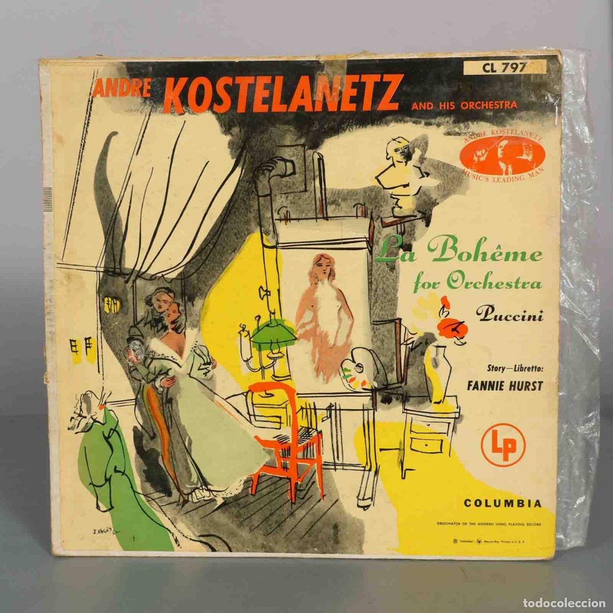 Discos de vinilo: LP. La Boh&ecirc;me For Orchestra - Andr&eacute; Kostelanetz And His Orchestra