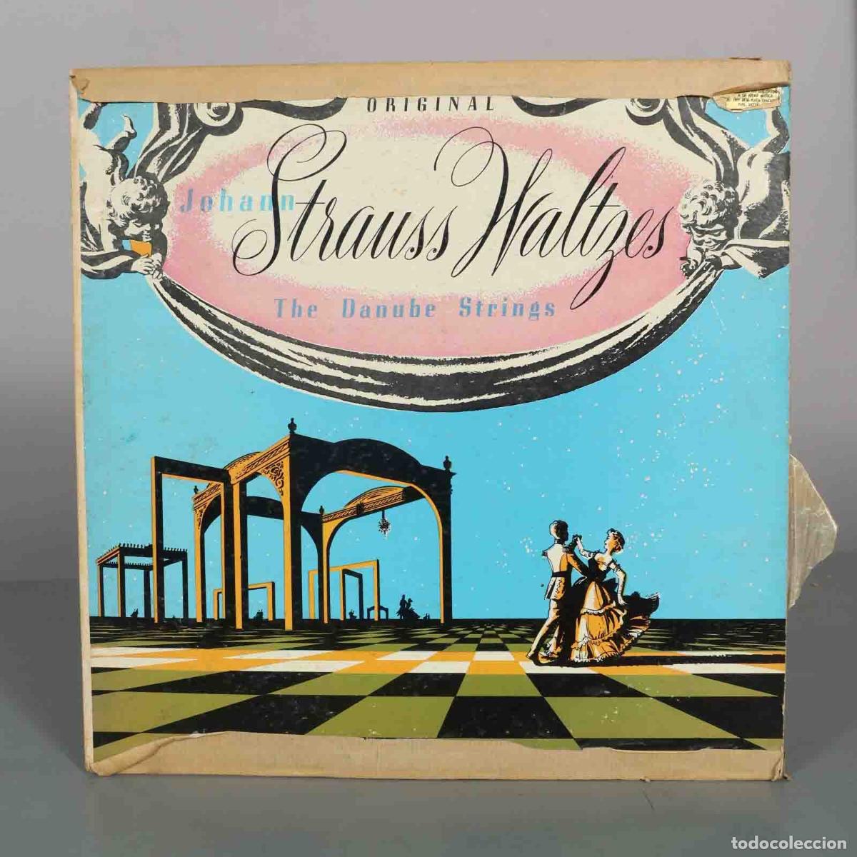 Discos de vinilo: LP. Original Johann Strauss Waltzes - Johann Strauss, Hans-J&uuml;rgen Walther, The Danube Strings