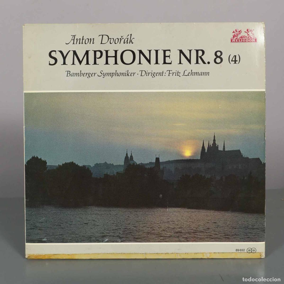 Discos de vinilo: LP. Symphonie Nr. 8 - Anton&iacute;n Dvoř&aacute;k - Bamberger Symphoniker, Fritz Lehmann