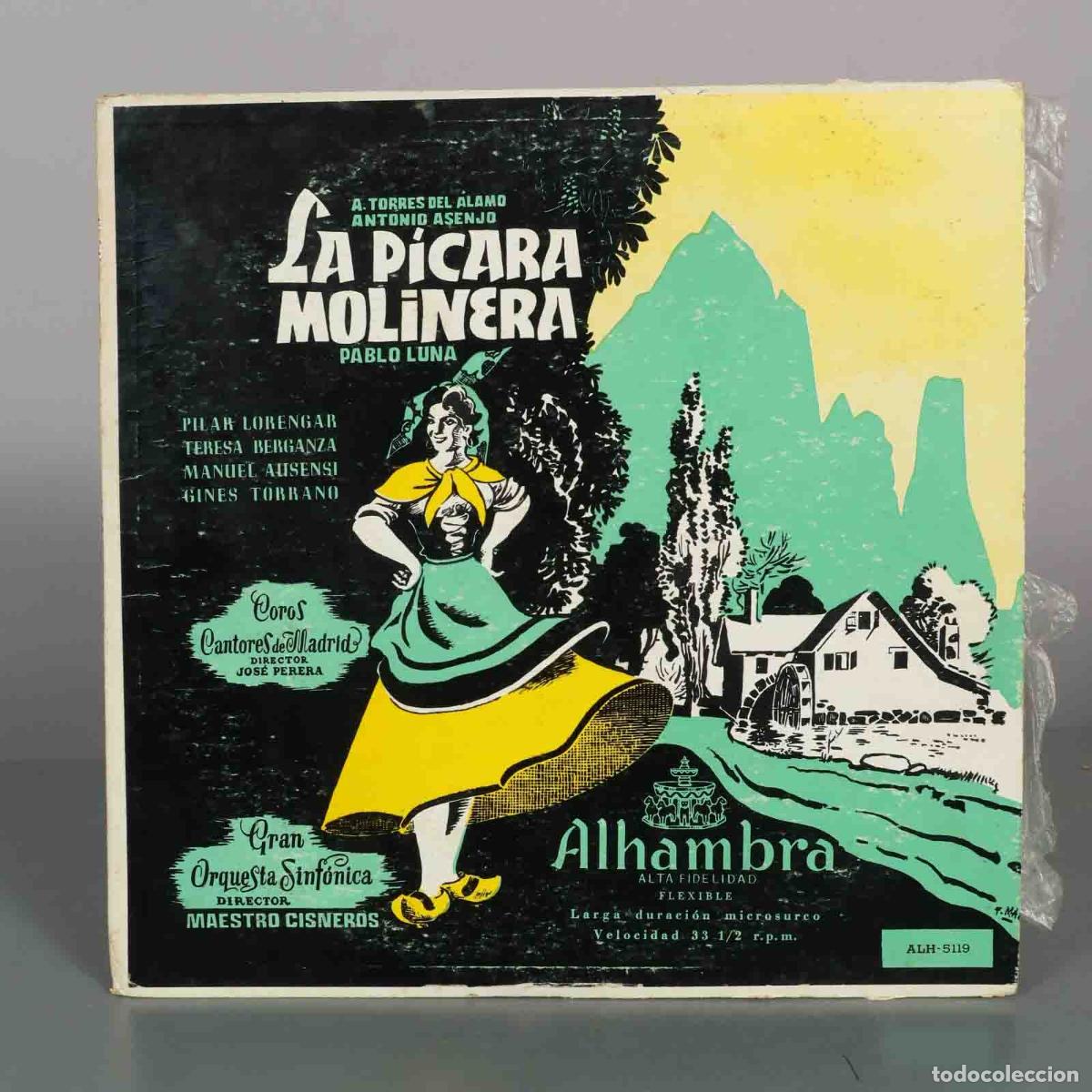 Discos de vinilo: LP. La p&iacute;cara molinera - Pablo Luna, Pilar Lorengar, Teresa Berganza, Manuel Ausensi, Gin&eacute;s Torrano