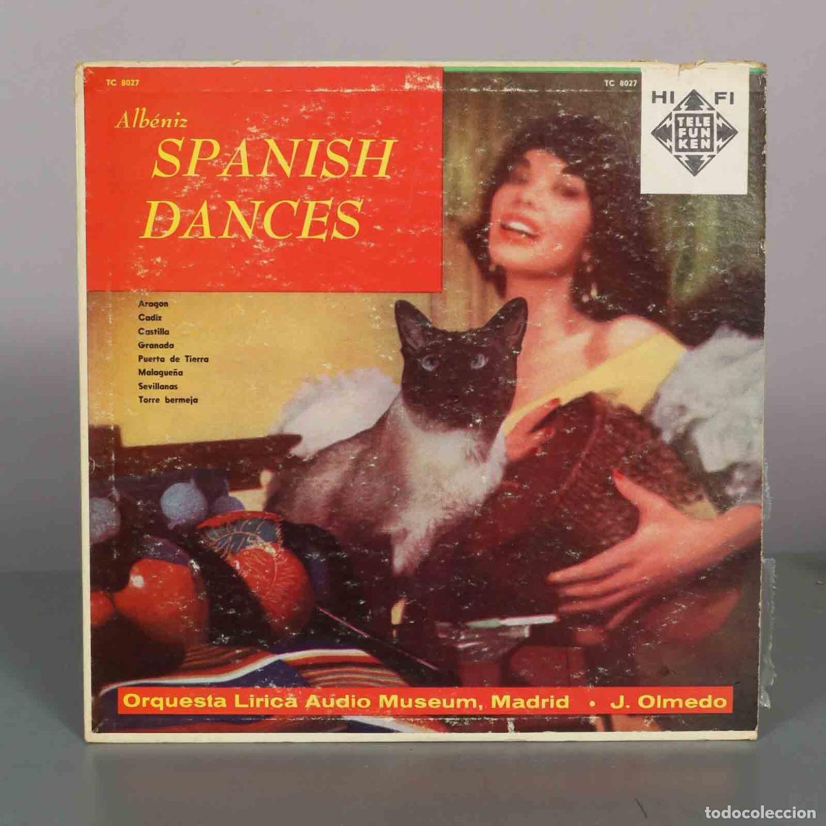 Discos de vinilo: LP. Alb&eacute;niz: Spanish Dances - Orquesta L&iacute;rica Audio Museum, Madrid, J. Olmedo