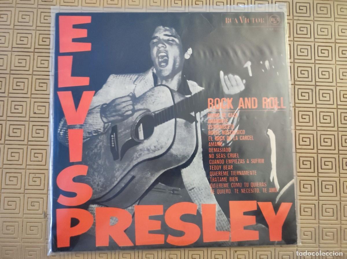Discos de vinilo: Elvis presley - el rock and roll de elvis (lp 1968 - edici&oacute;n rca victor lsp-1707)