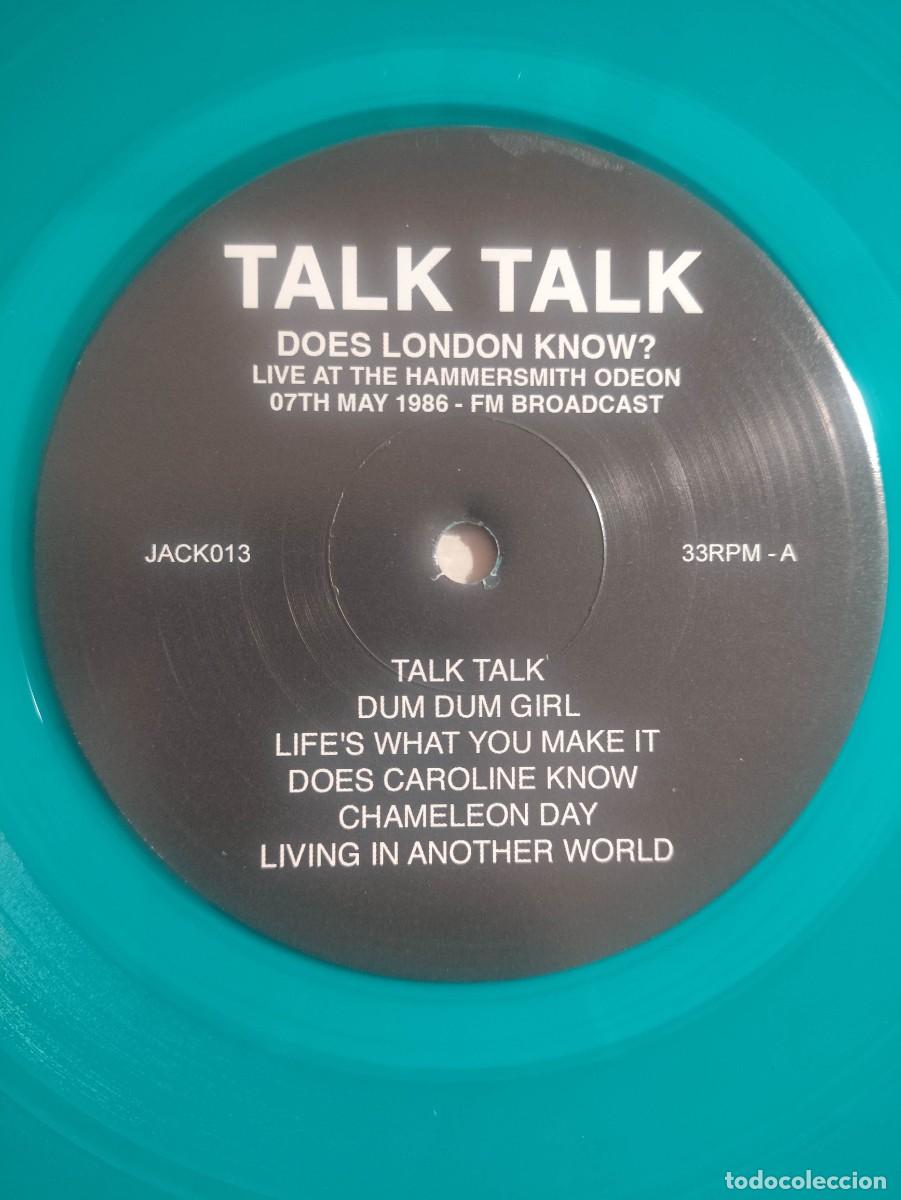 Discos de vinilo: Talk Talk-Does London Know 2023-Nm - Foto 3