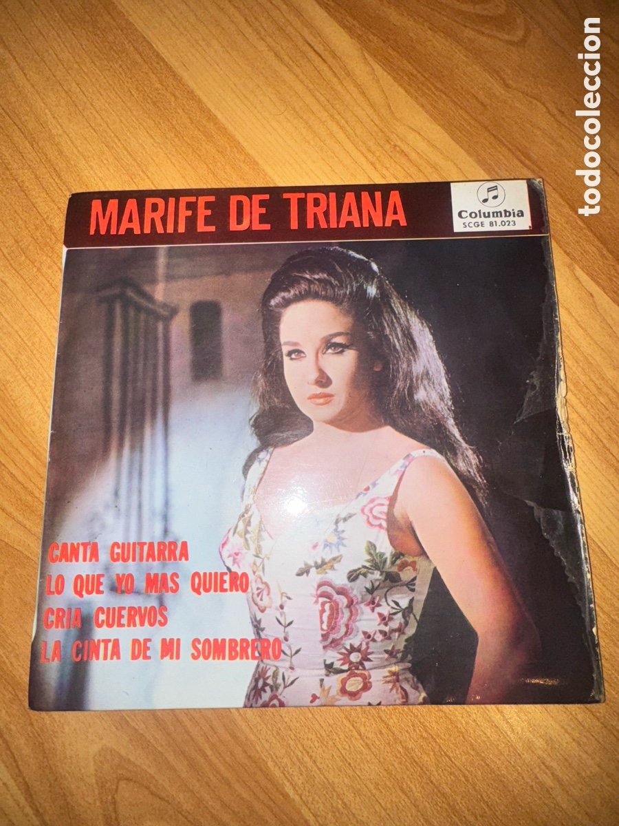 Discos de vinilo: Marife de Triana - Canta guitarra +3