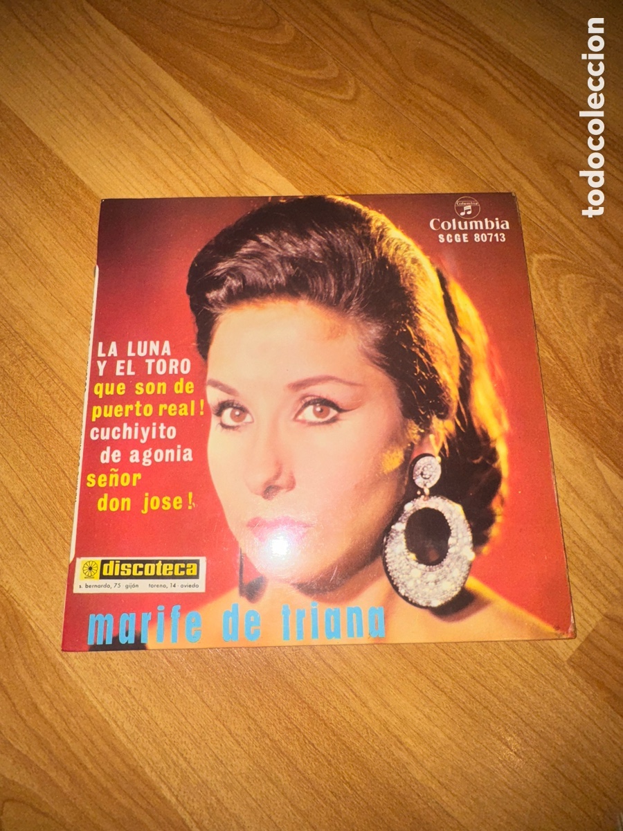 Discos de vinilo: Marife de Triana - La luna y el toro +3