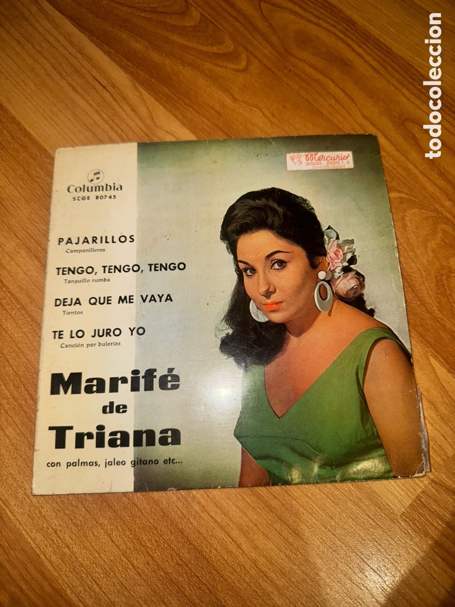 Discos de vinilo: Marife de Triana - Pajarillos +3