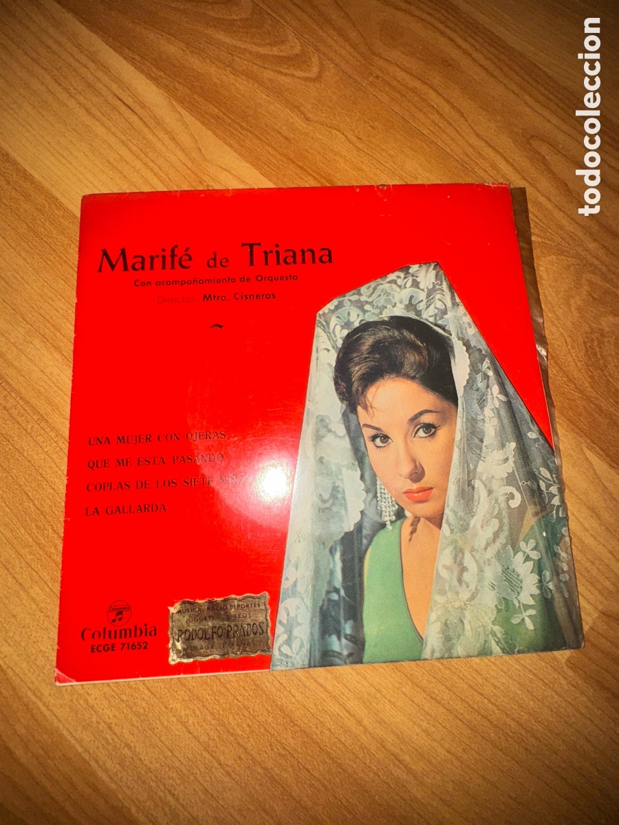 Discos de vinilo: Marife de Triana - Una mujer con ojeras +3