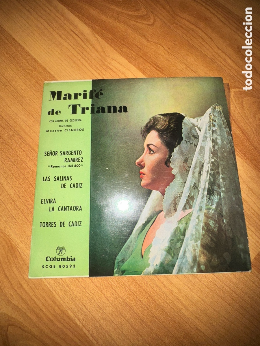 Discos de vinilo: Marife de Triana - Se&ntilde;or sargento Ram&iacute;rez +3