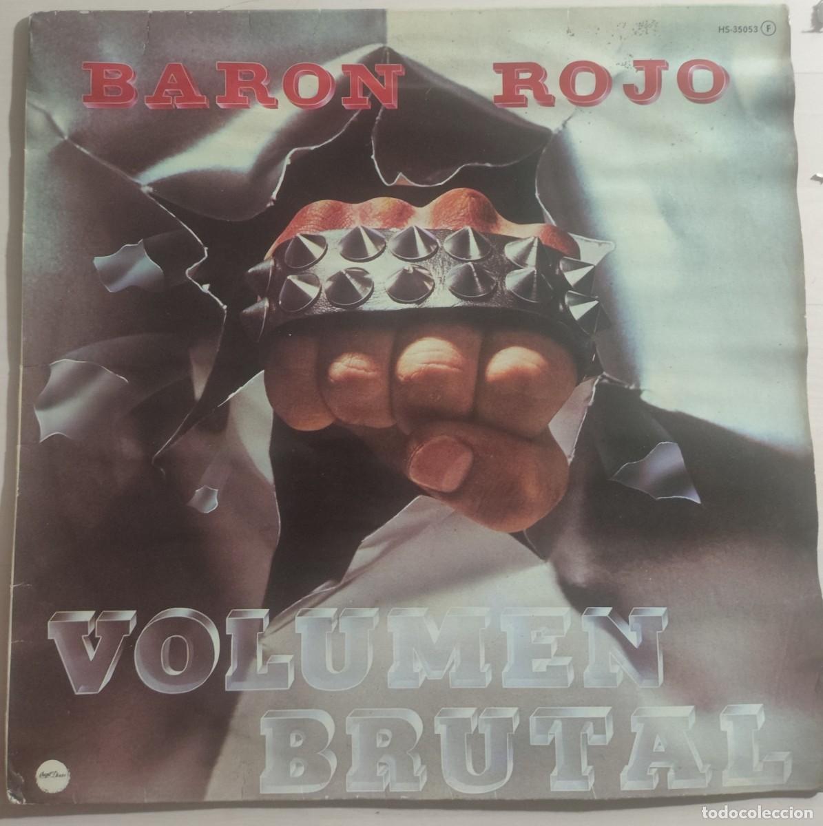 Disques de vinyle: Bar&oacute;n Rojo-Volumen Brutal-1981