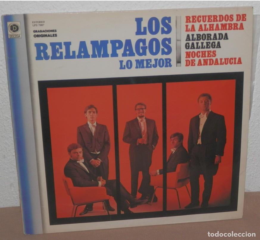 Discos de vinilo: DISCO LP DE VINILO DEL GRUPO LOS RELAMPAGOS