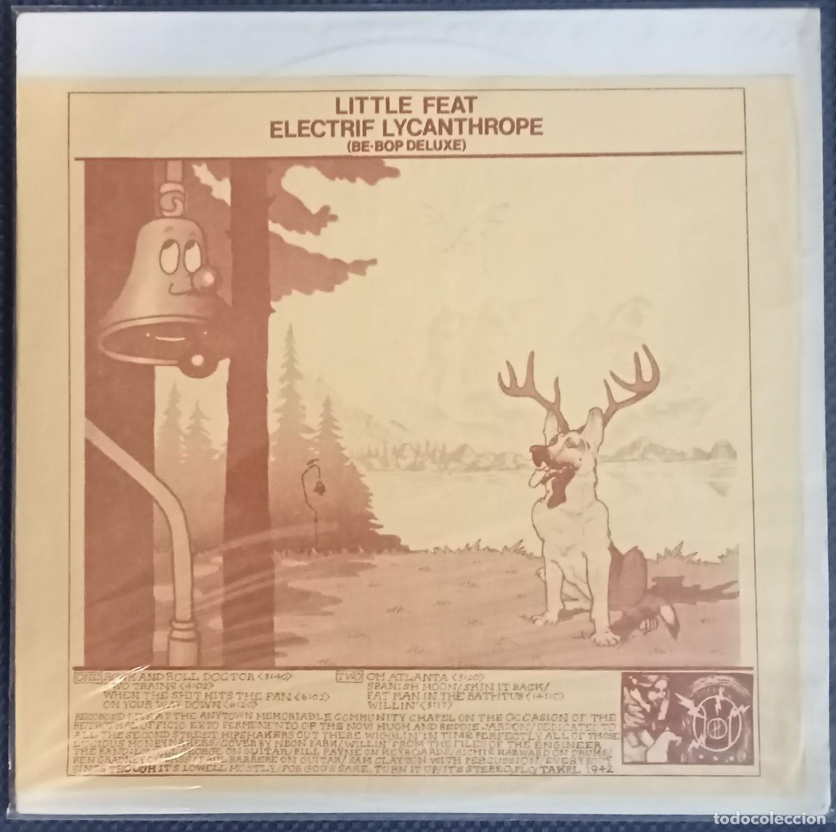 Discos de vinilo: Little Feat - Electrif Lycanthrope 1lp live in NYC in 1974 Usa pressing htf!!!