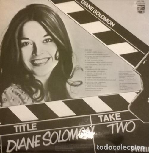 Discos de vinilo: LP DIANE SOLOMON - Take Two - Philips 6308 236 (EX/EX) - Foto 2