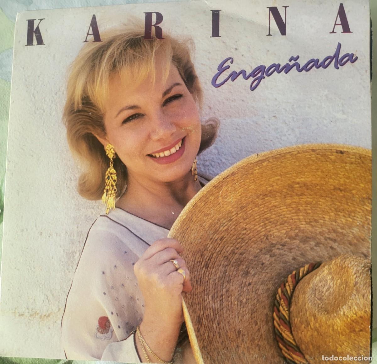Discos de vinilo: Karina single sello BCN editado en Espa&ntilde;a a&ntilde;o 1992...