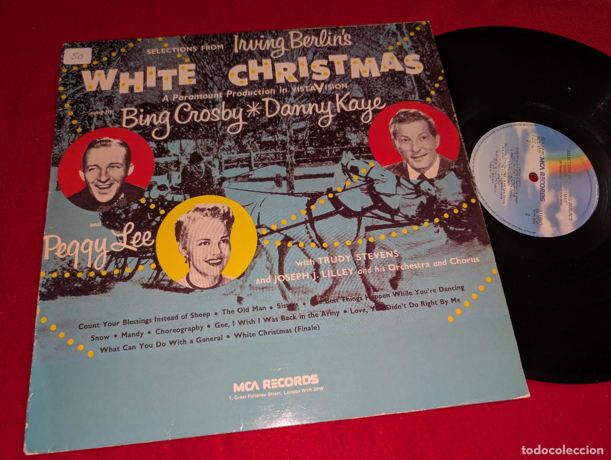 Discos de vinilo: WHITE CHRISTMAS Navidades Blancas BSO OST LP Bing Crosby & Danny Kaye LP MCA UK ENGLAND