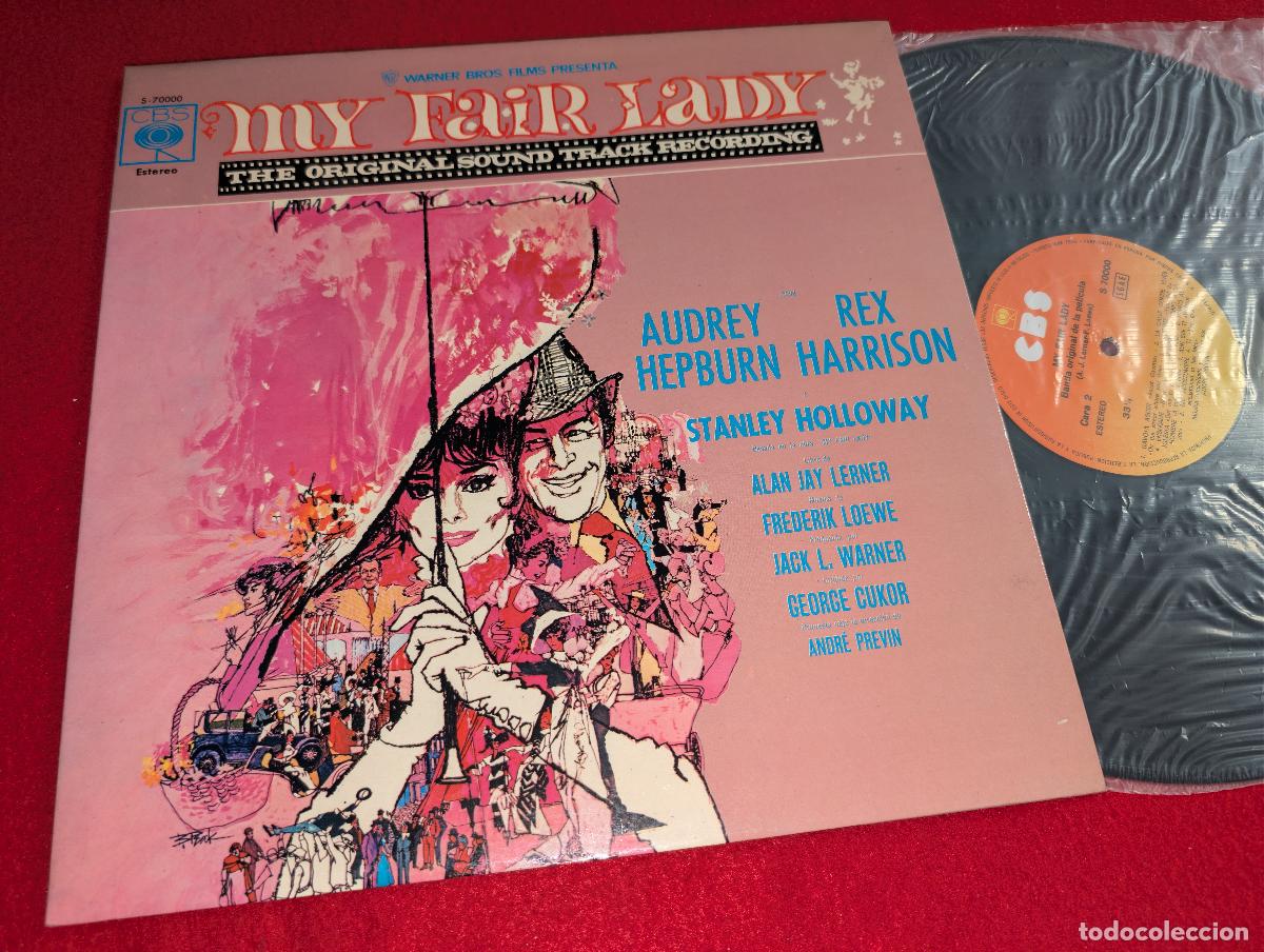 Discos de vinilo: MY FAIR LADY bso ost ANDRE PREVIN LP 19?? CBS ESPA&Ntilde;A SPAIN gatefold EX