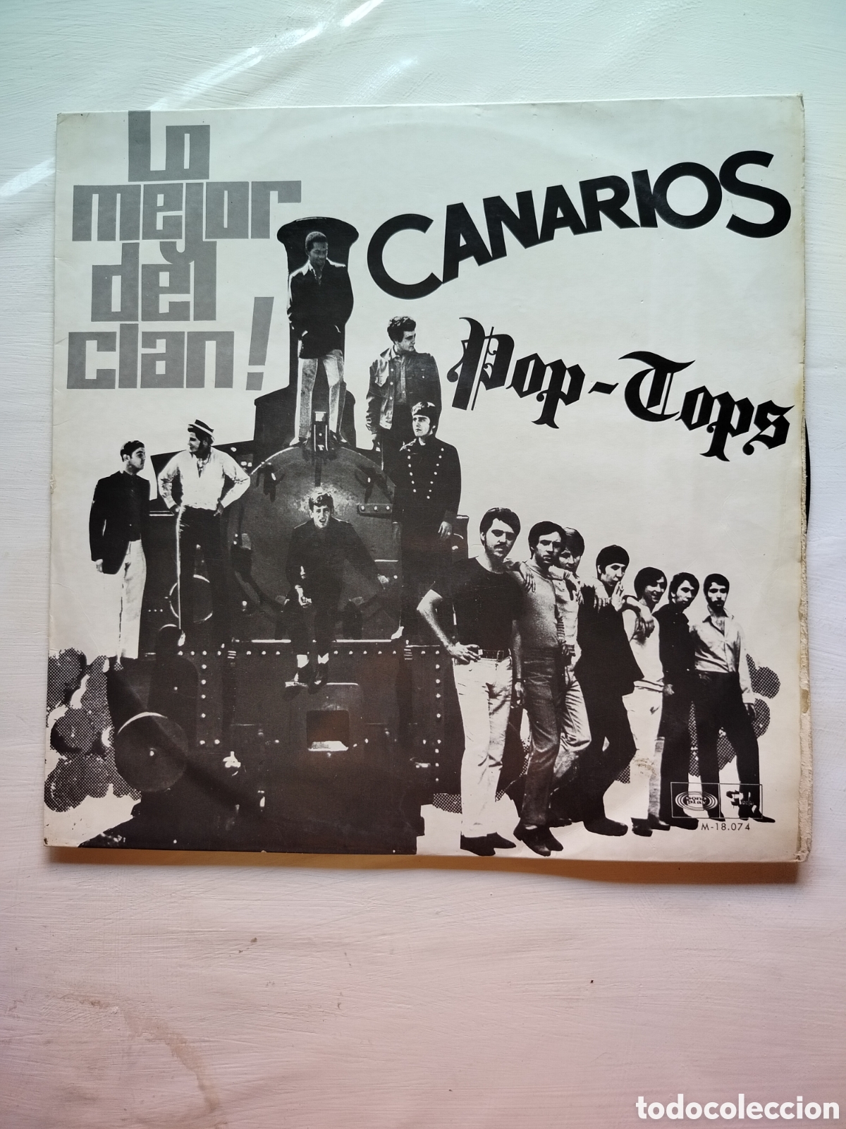 Discos de vinilo: Canarios/Pop Tops LP
