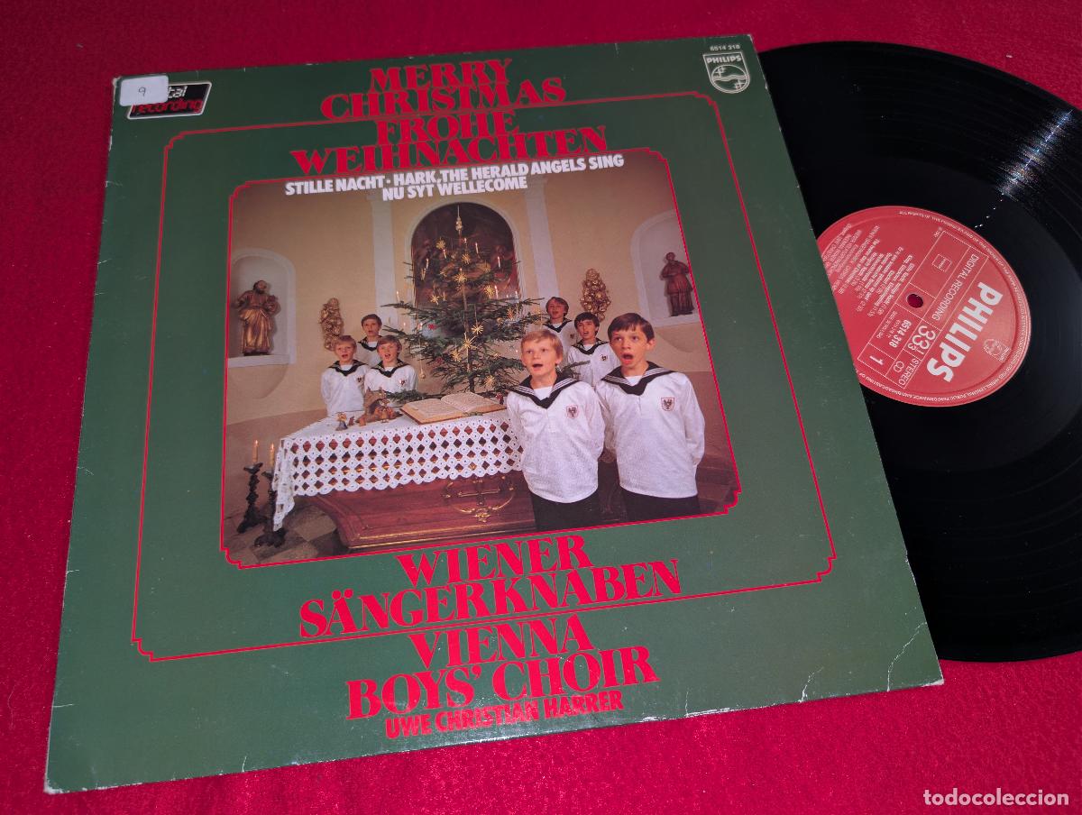 Discos de vinilo: VIENNA BOY'S CHOIR CANTORES VIENA Merry Christmas Navidad LP 1982 Philips HOLLAND HOLANDA