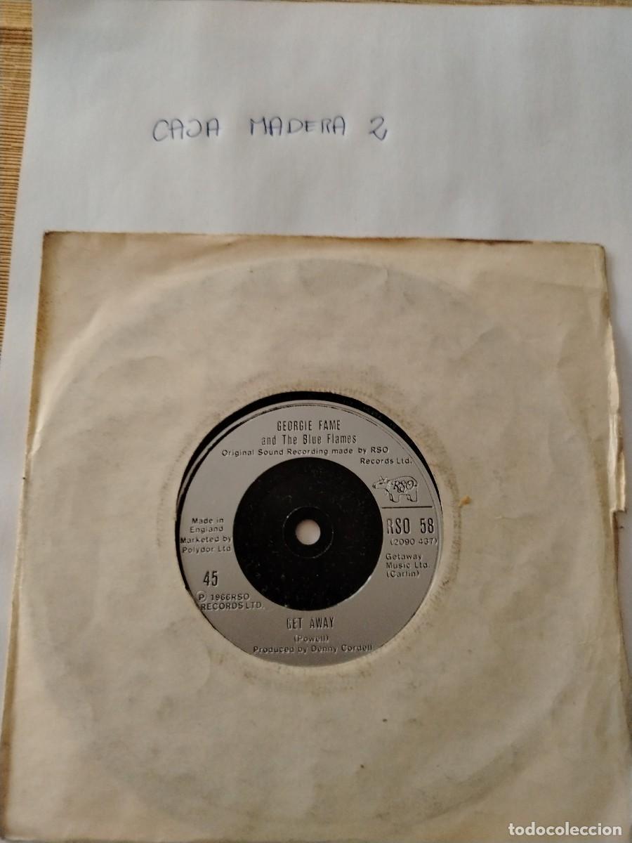 Discos de vinilo: Single vinilo Georgie fame and the blue flames get away