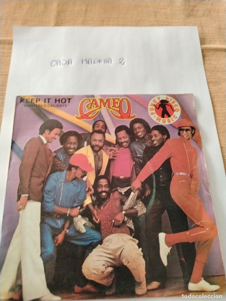 Discos de vinilo: Single vinilo cameo keep it hot