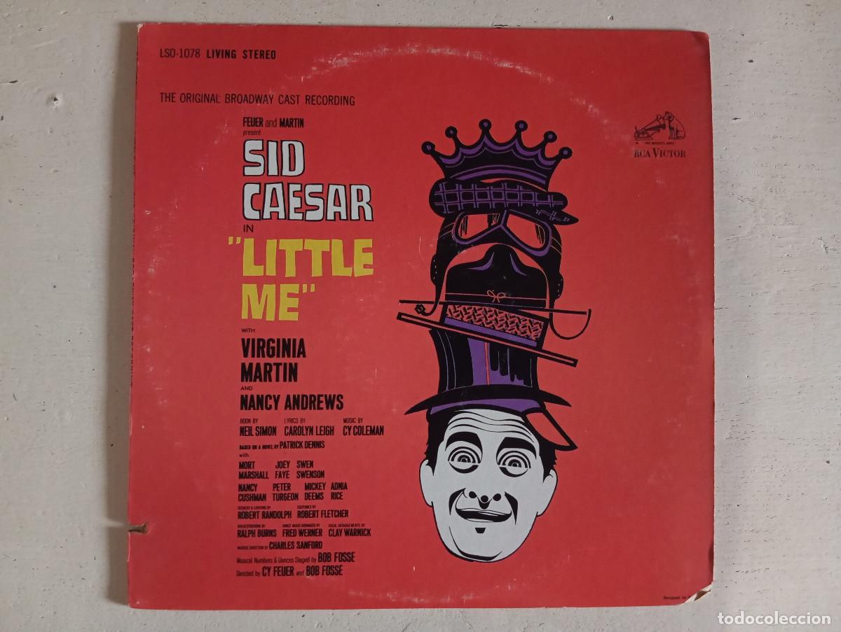 Disques de vinyle: SID CAESAR IN LITTLE ME - VIRGINIA MARTIN - NANCY ANDREWS - RCA VICTOR - 1962