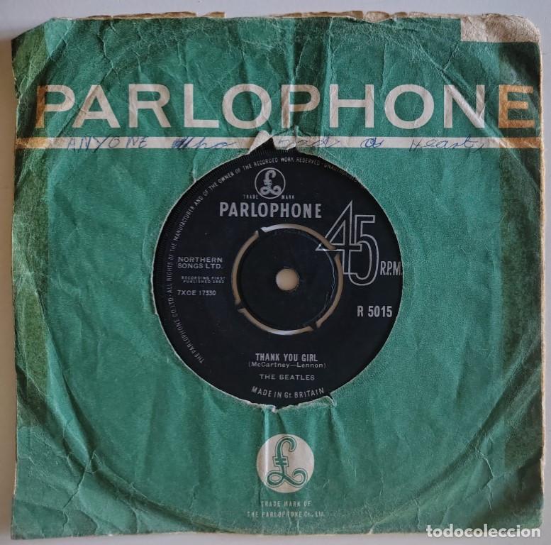 Discos de vinilo: The Beatles: Thank you girl / From me to you. Parlophone (R 5015), UK 1965 single