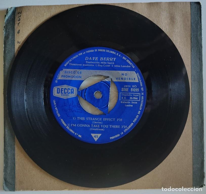 Discos de vinilo: Dave Berry. If you wait for love/ Little things/ This strange effect/ I'm gonna take you. Promo 1966