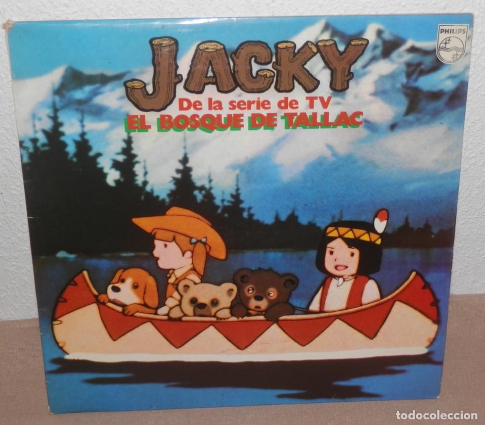 Discos de vinilo: DISCO LP DE VINILO DE LA SERIE JACKY EL BOSQUE DE TALLAC