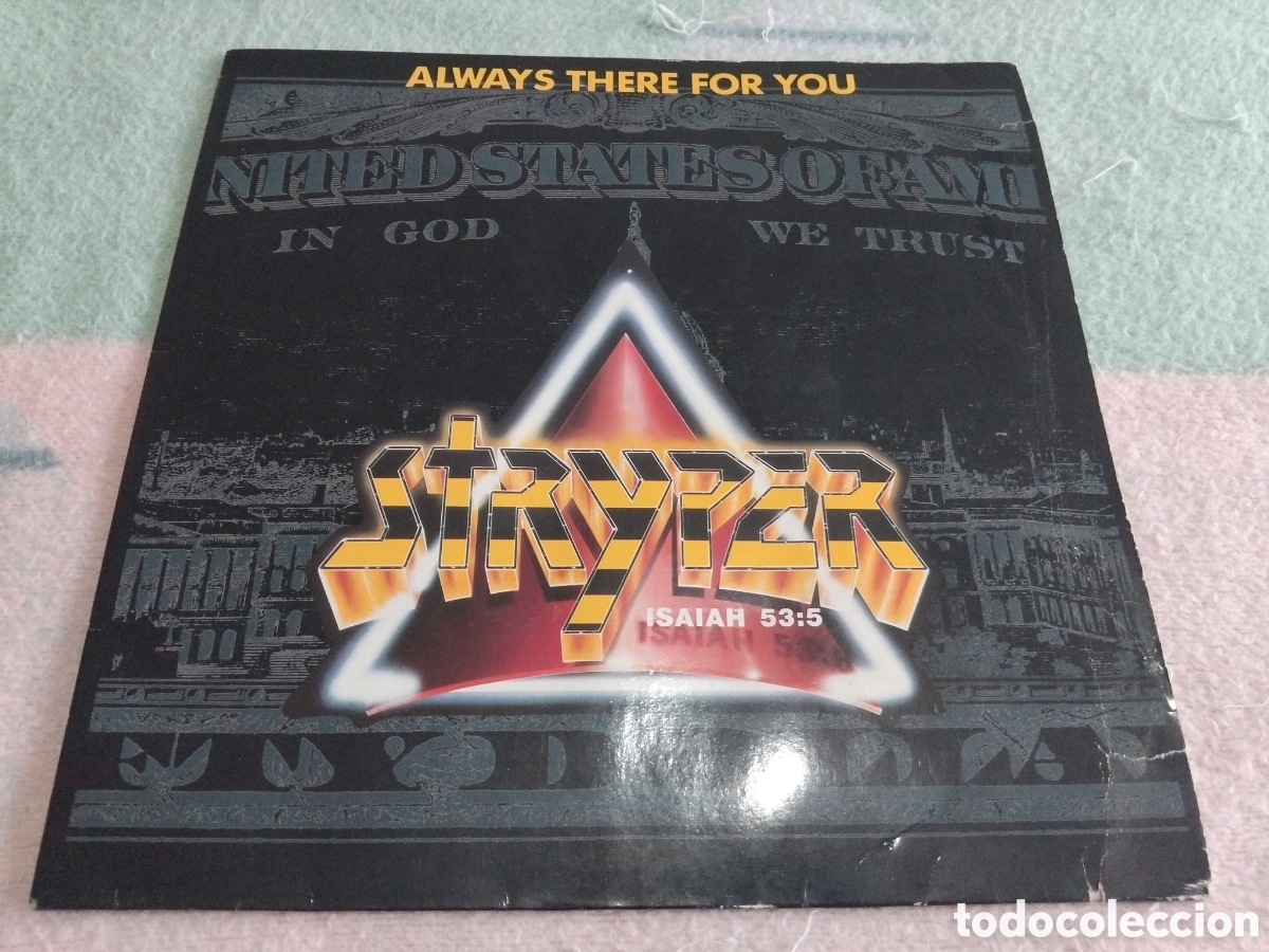 Discos de vinilo: STRYPER (ALWAYS THERE FOR YOU) MAXI - Foto 1