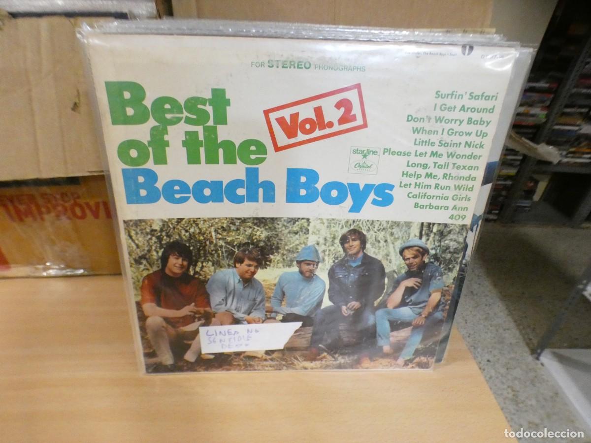 Discos de vinilo: ARKANSAS1980 CAJJ732 VINILO LEVE USO AUN CORRECTO BEACH BOYS CON LINEA NO SENTIBLE DEDO