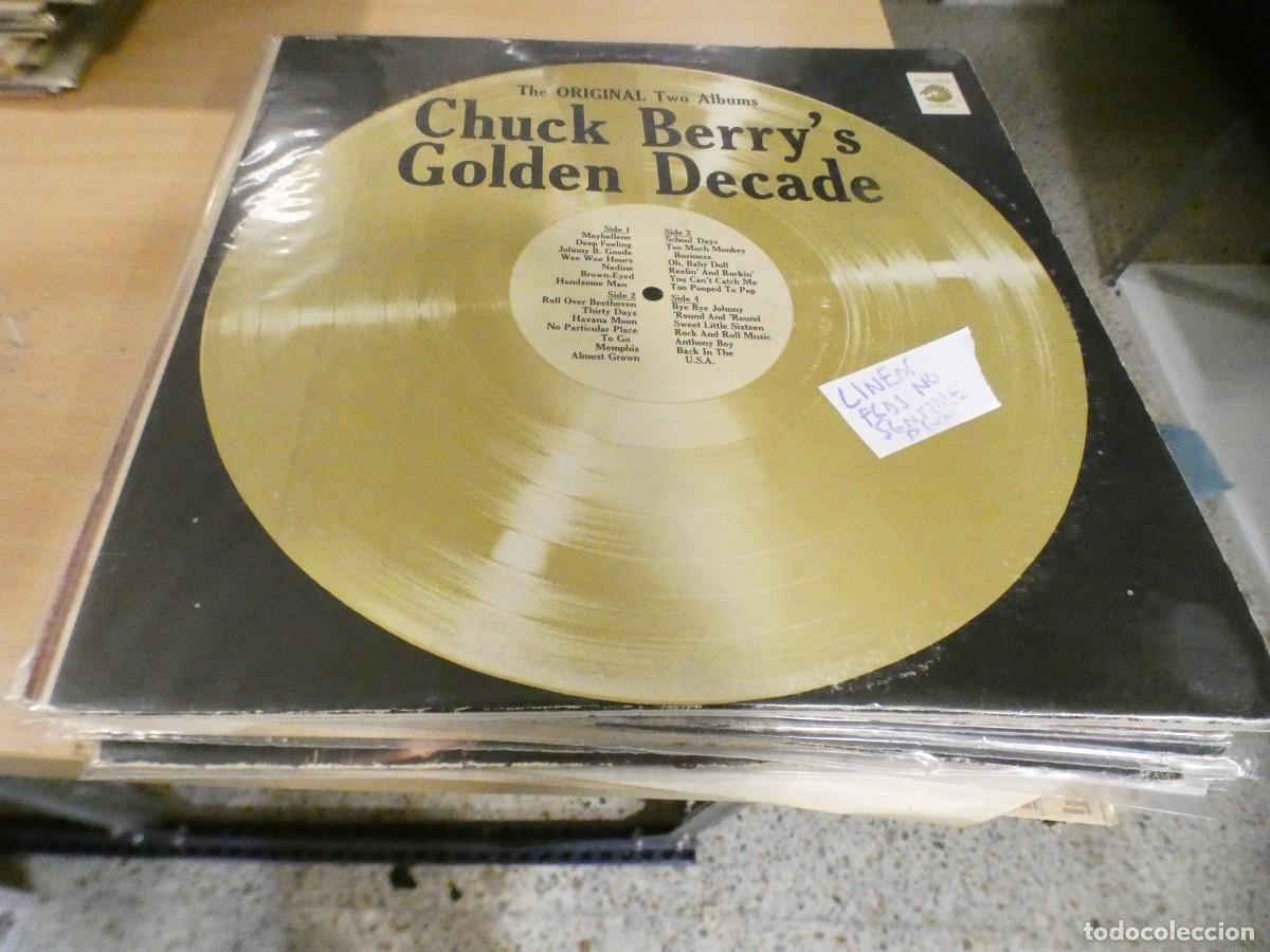 Discos de vinilo: ARKANSAS1980 CAJJ732 VINILO MUY USADO AUN REPRODUCIBLE CHUCK BERRY DOBLE, UNA CARA ALGO POCHA