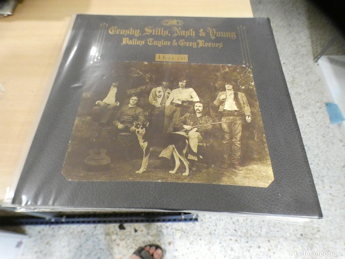 Vinyl-Schallplatten: ARKANSAS1980 CAJJ732 VINILO DESTROZADISIMO A TU RIESGO CROSBY STILLS NASH AND YOUNG