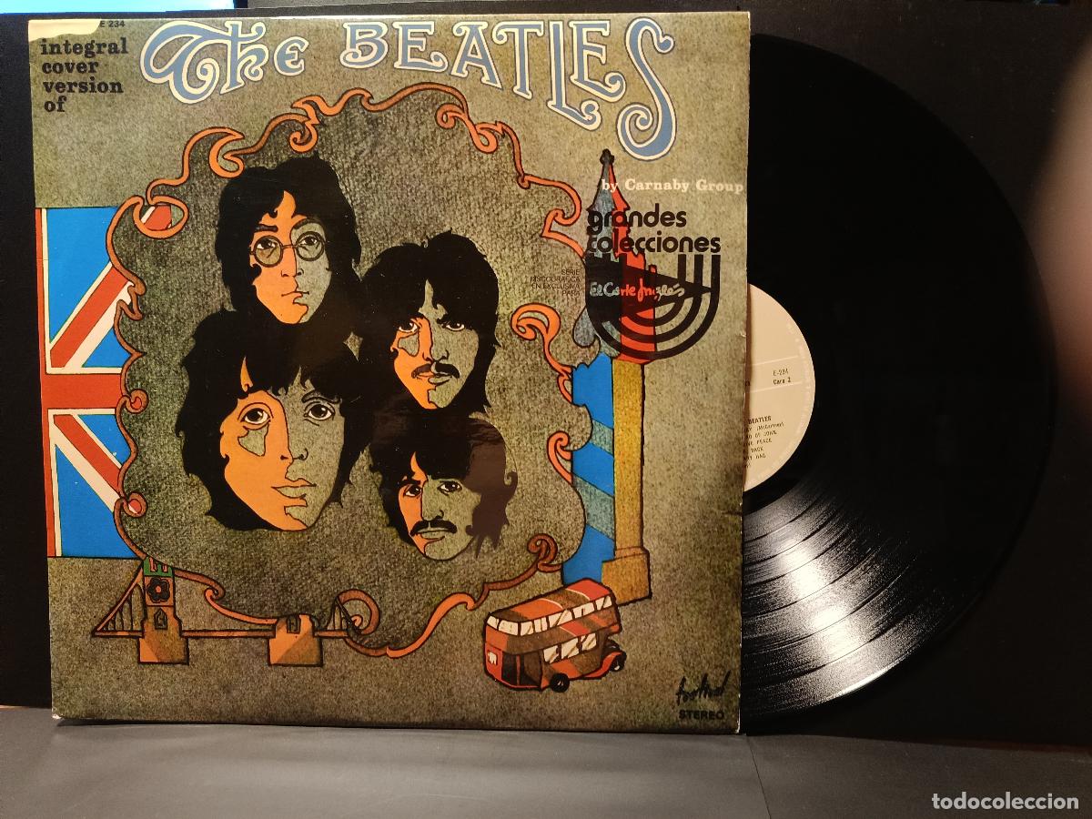 Discos de vinilo: BEATLES COVER - CARNABY GROUP INTEGRAL COVER VERSION BEATLES LP ABRIL 1976 PDELUXE