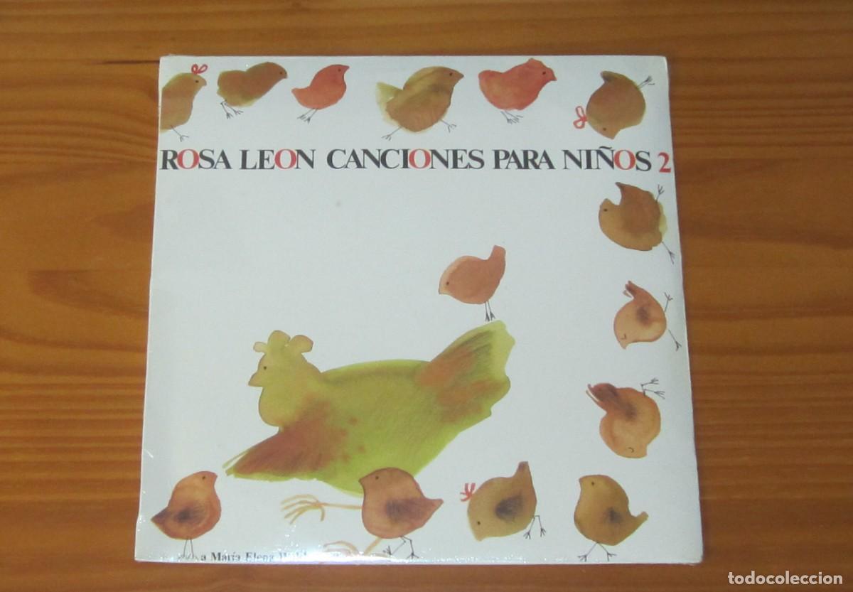 Discos de vinilo: ROSA LEON CANCIONES PARA NI&Ntilde;OS 2 DISCO VINILO LP FONOMUSIC 1988 PRECINTADO