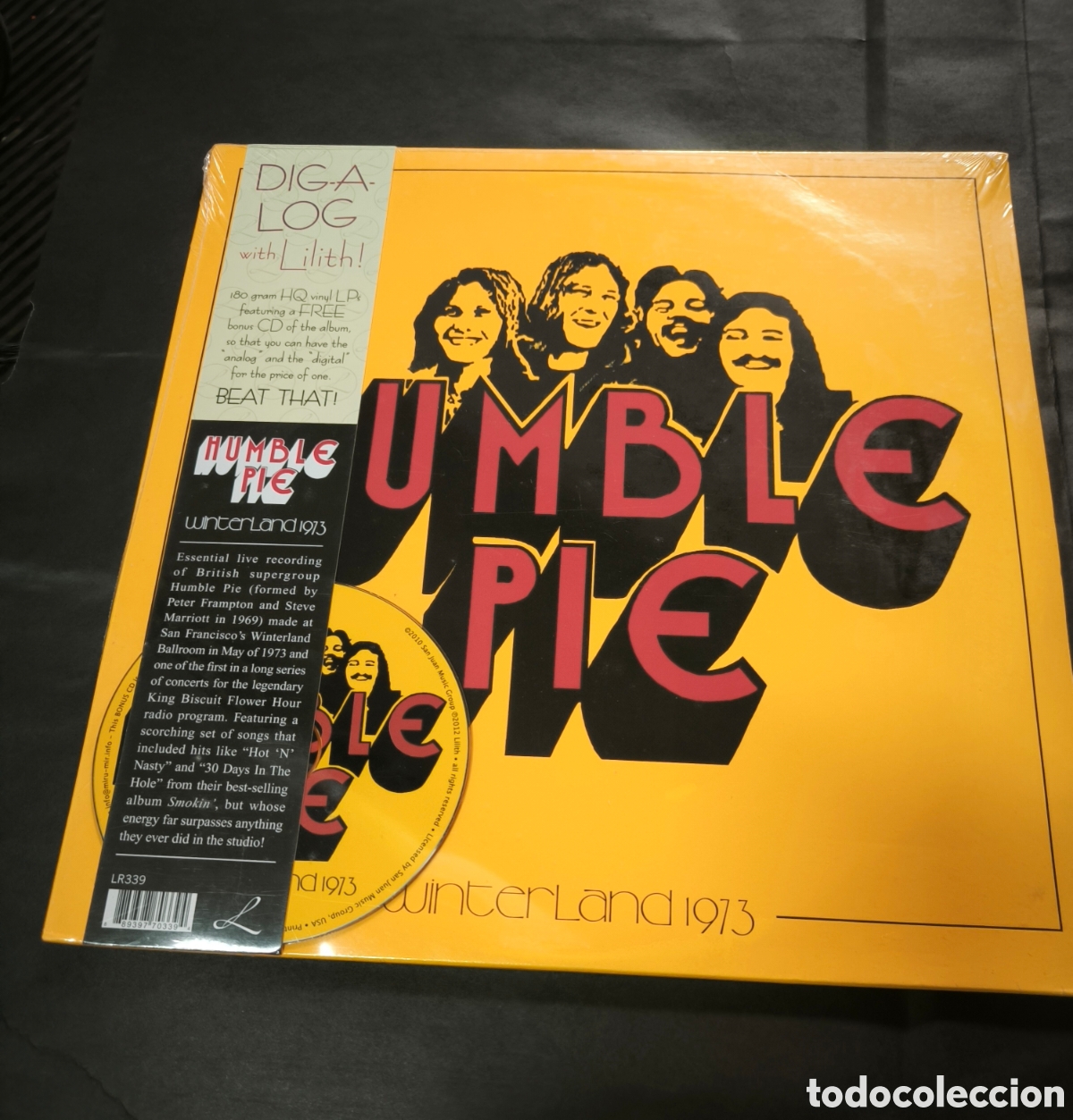 Discos de vinilo: Humble Pie Winterland 1973 (LP + Bonus CD)