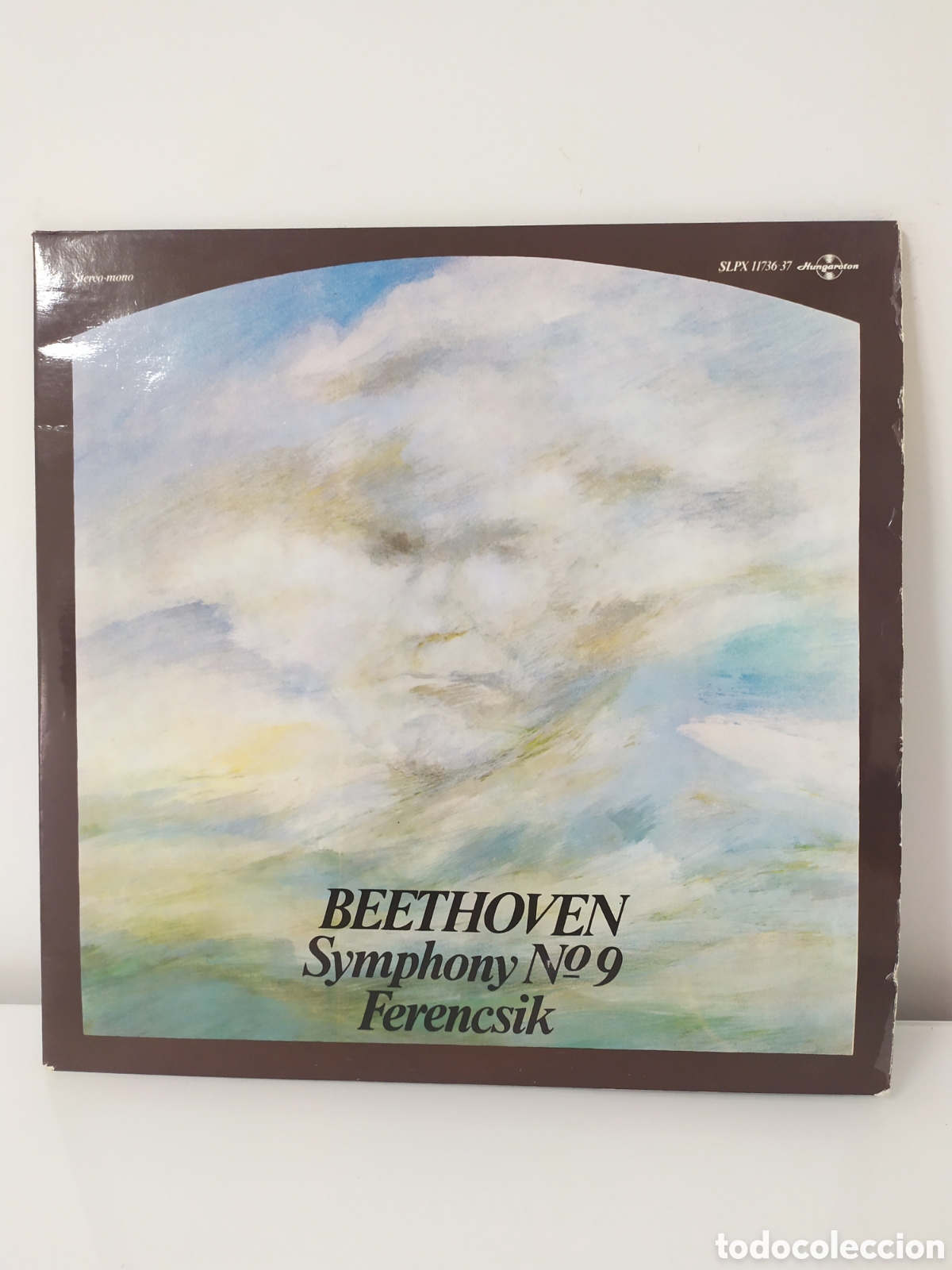 Discos de vinilo: BEETHOVEN: SYMPHONY N&ordm; 9 EN RE MENOR - DOBLE LP -JANOS FERENCSIK- FILARMONICA DE HUNGRIA- 1974 VIENA