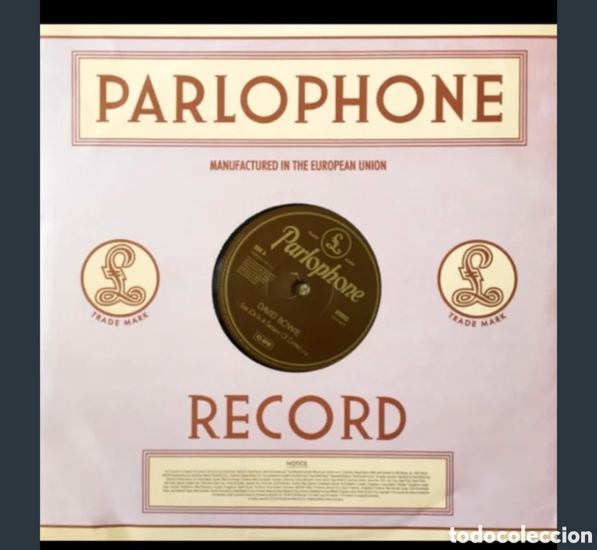 Discos de vinilo: David Bowie: Sue (Or In A Season Of Crime) 10&rdquo; 2014