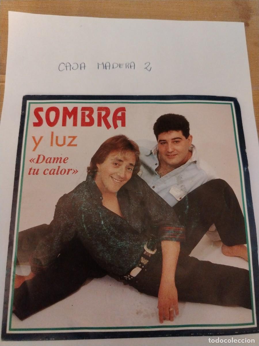 Discos de vinilo: Single vinilo sombra y luz, dame tu calor