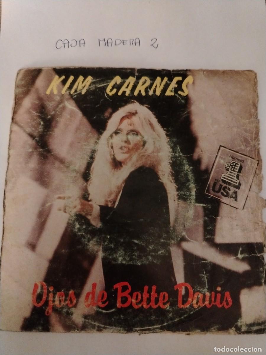 Discos de vinilo: Single vinilo Kim carnes, ojos de bette davis