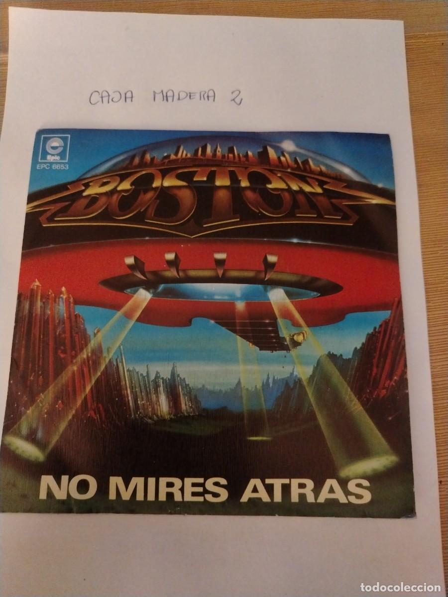 Discos de vinilo: Single vinilo Boston, no mires atr&aacute;s