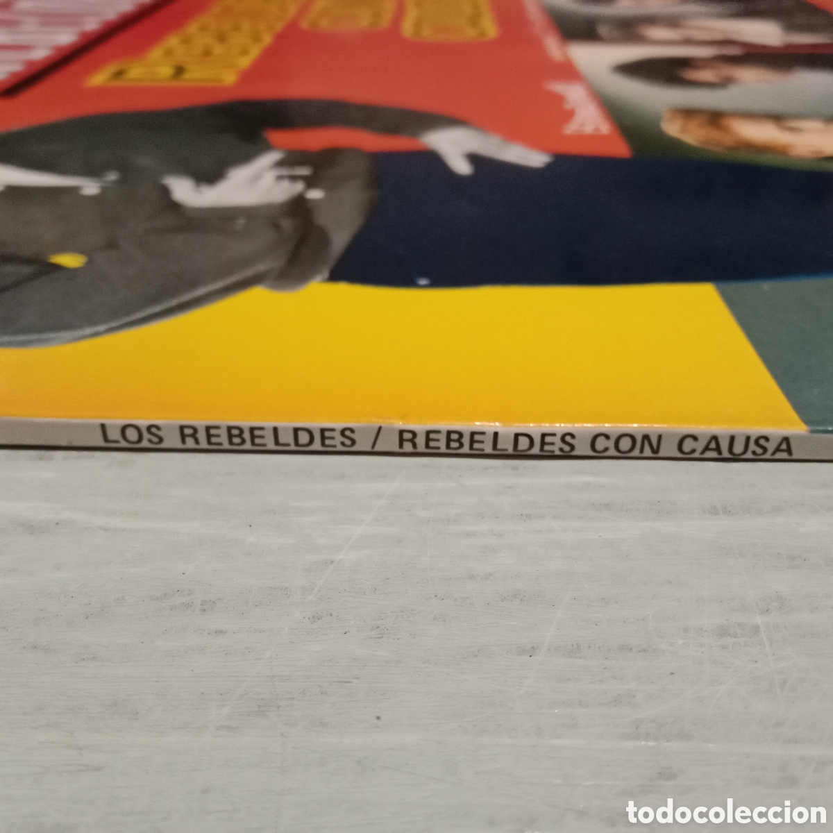 Discos de vinilo: LOS REBELDES - REBELDES SIN CAUSA - LP - Foto 3