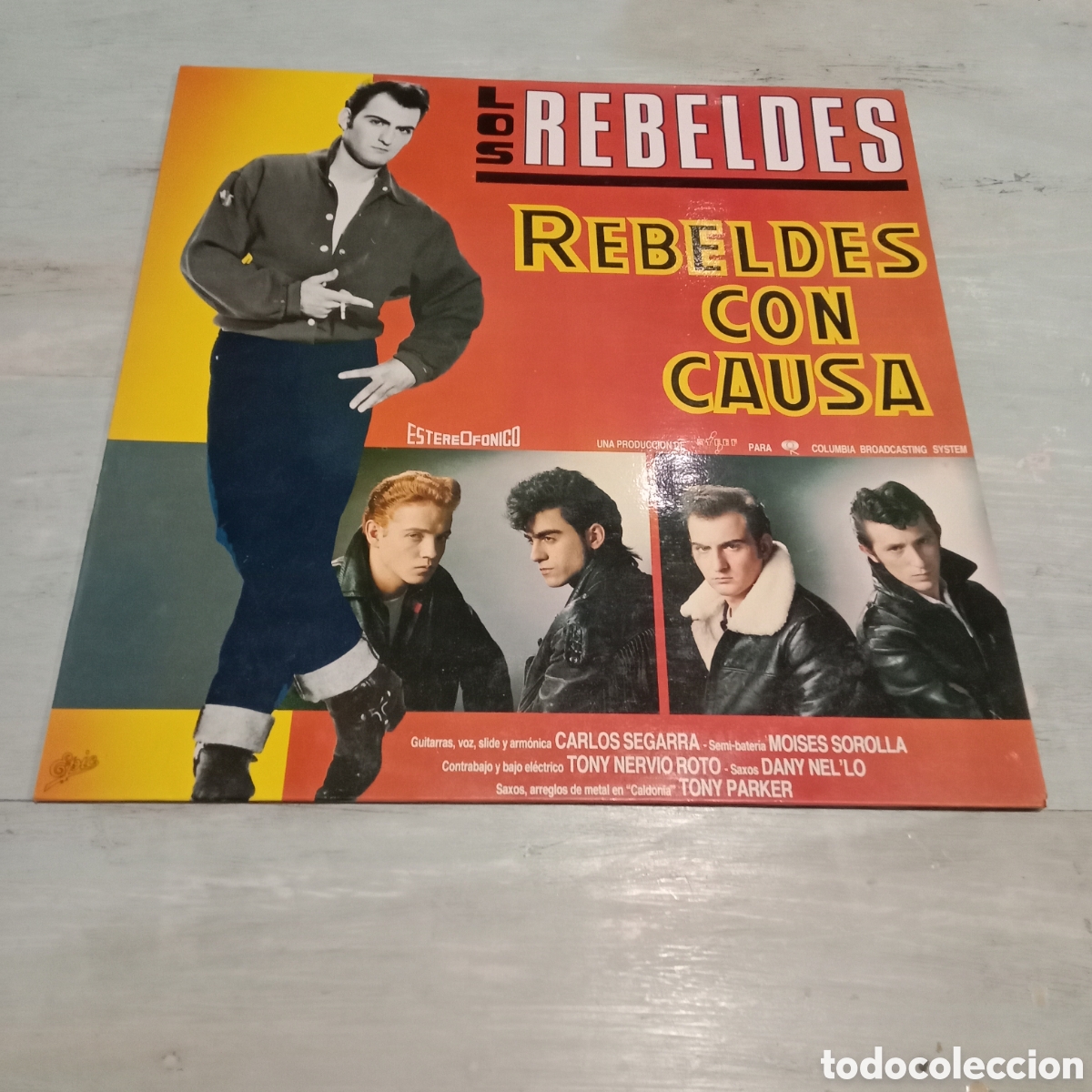 Discos de vinilo: LOS REBELDES - REBELDES SIN CAUSA - LP