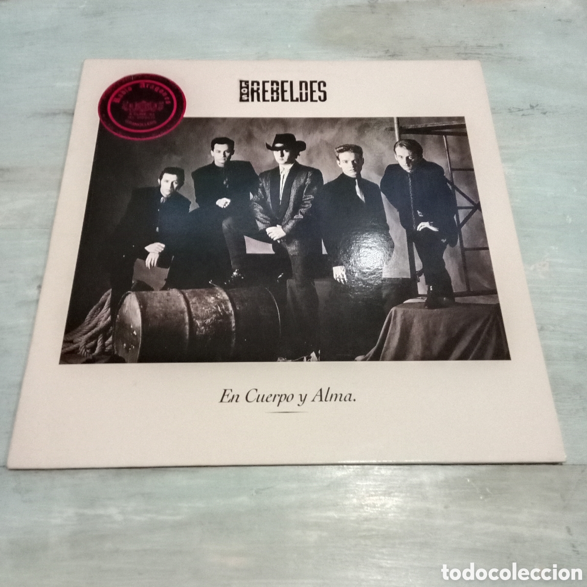 Discos de vinilo: LOS REBELDES - EN CUERPO Y ALMA - LP