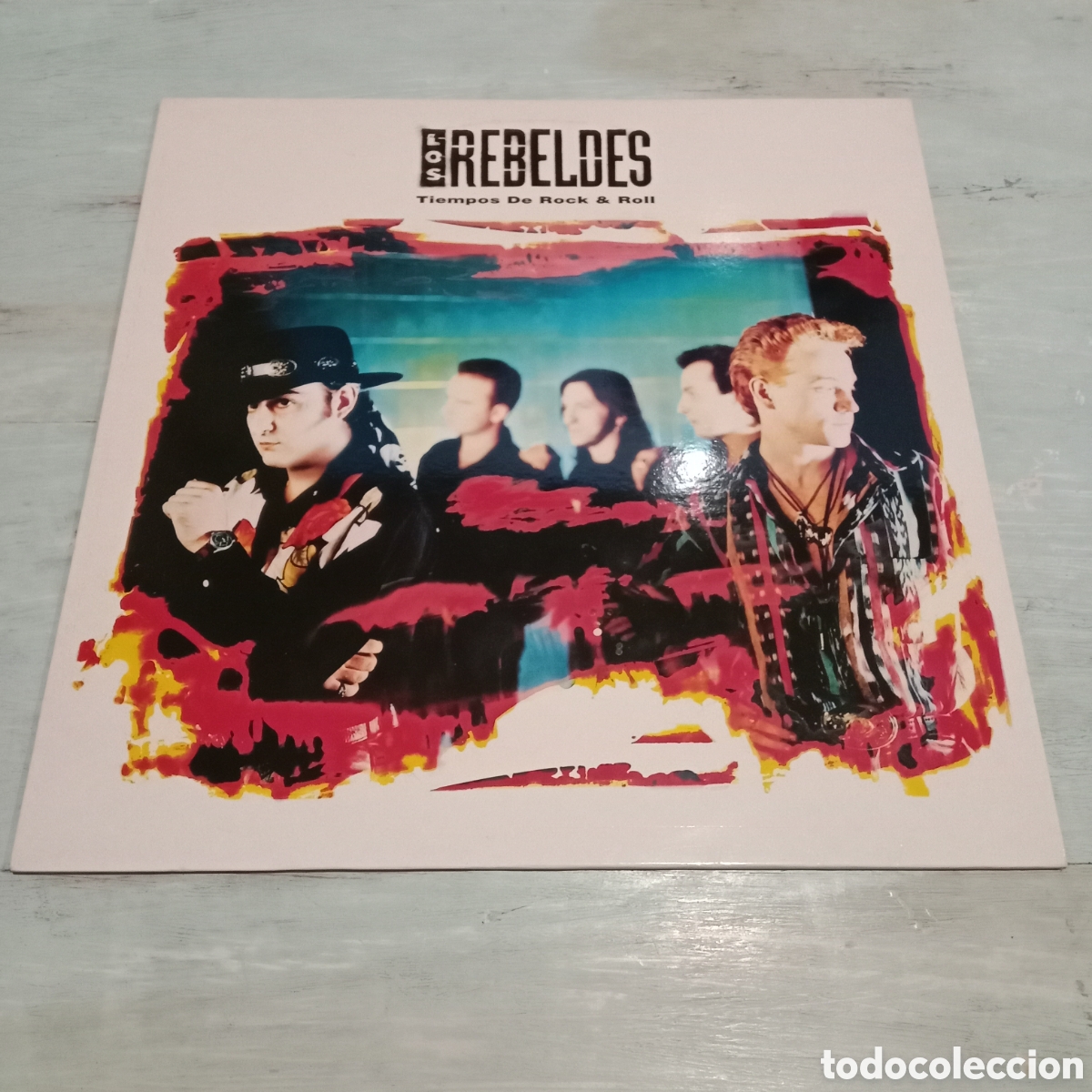 Discos de vinilo: LOS REBELDES - TIEMPOS DE ROCK & ROLL - LP