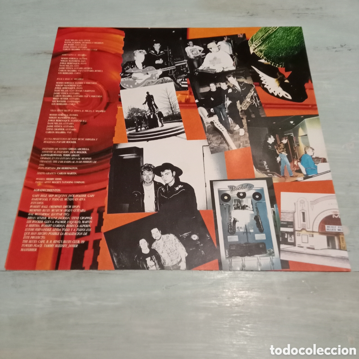 Discos de vinilo: LOS REBELDES - LA ROSA Y LA CRUZ - LP - Foto 6