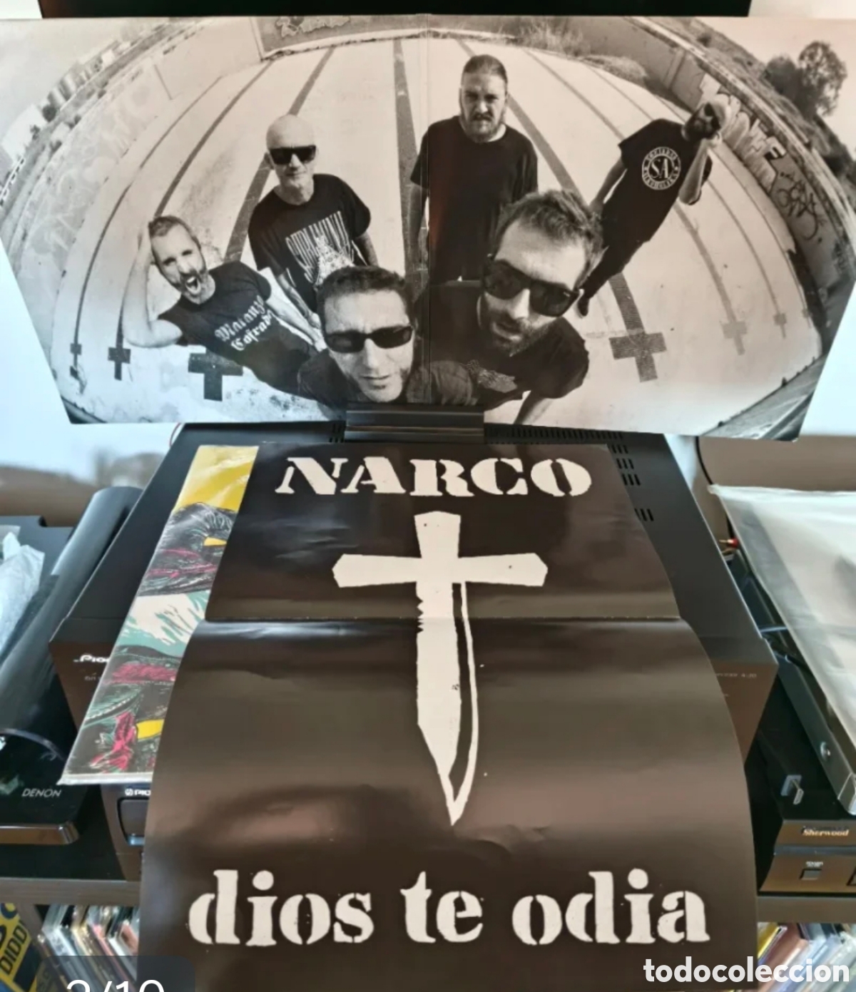 Discos de vinilo: Narco: Dios te Odia 2Lps poster.. - Foto 2