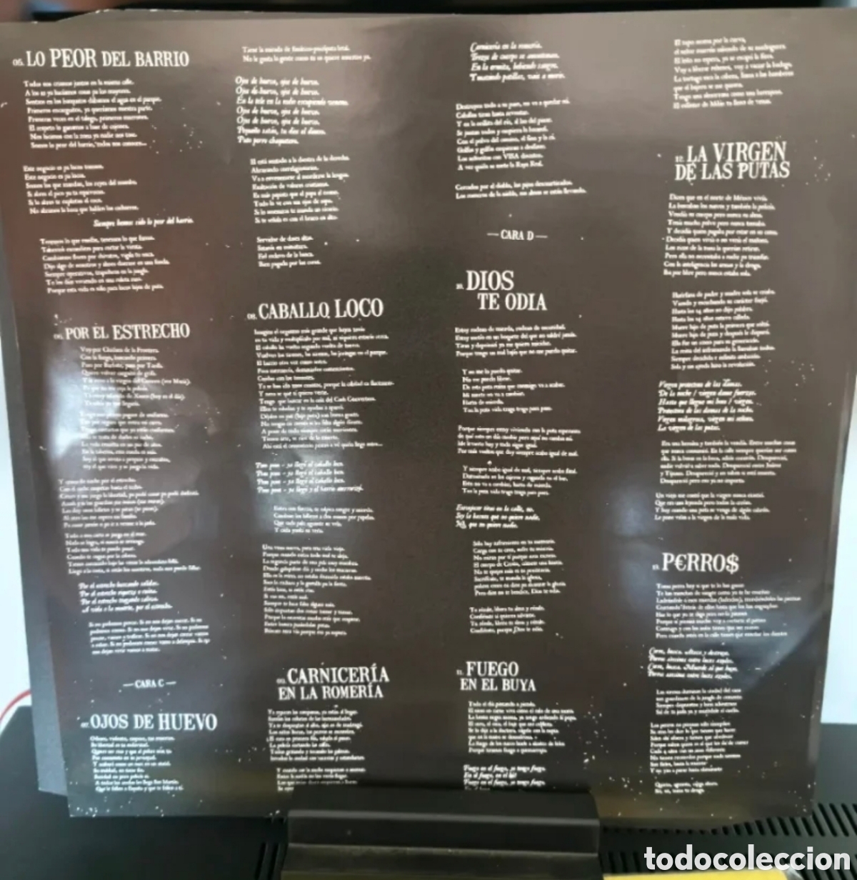 Discos de vinilo: Narco: Dios te Odia 2Lps poster.. - Foto 4