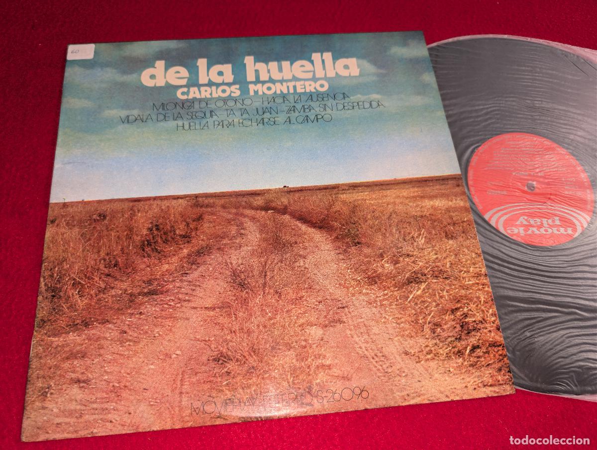 Discos de vinilo: CARLOS MONTERO De la huella LP 1971 Movieplay ESPA&Ntilde;A SPAIN