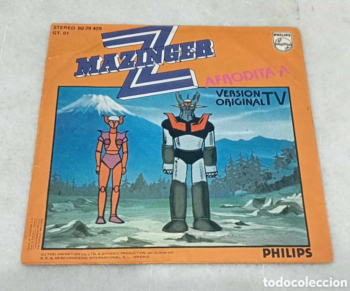 Discos de vinilo: Single vinilo Mazinger Z - Foto 4